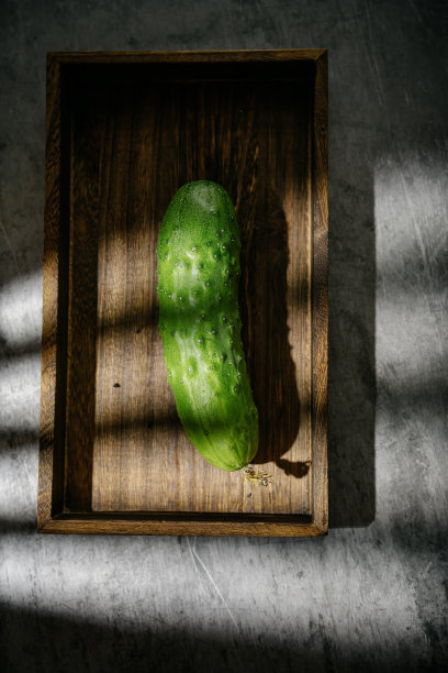 阳光照在黄瓜上图片下载