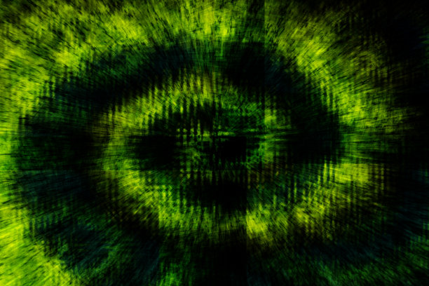 时尚的绿色复古抽象扎染漩涡设计图片下载