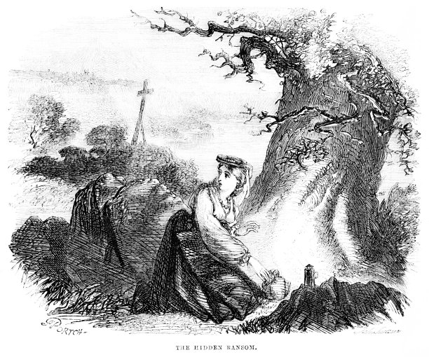 女子将贵重物品埋在墓地图片下载