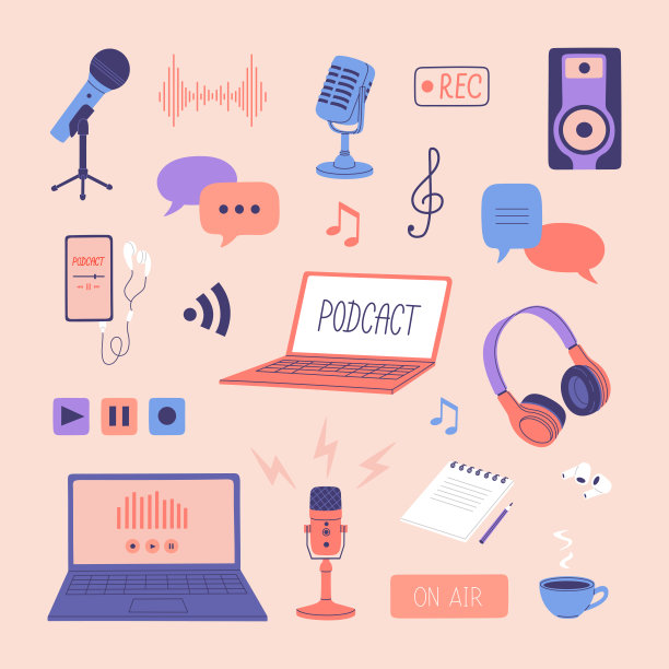 一套录音室设备图片下载