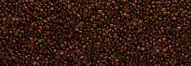 咖啡豆线条背景图片下载