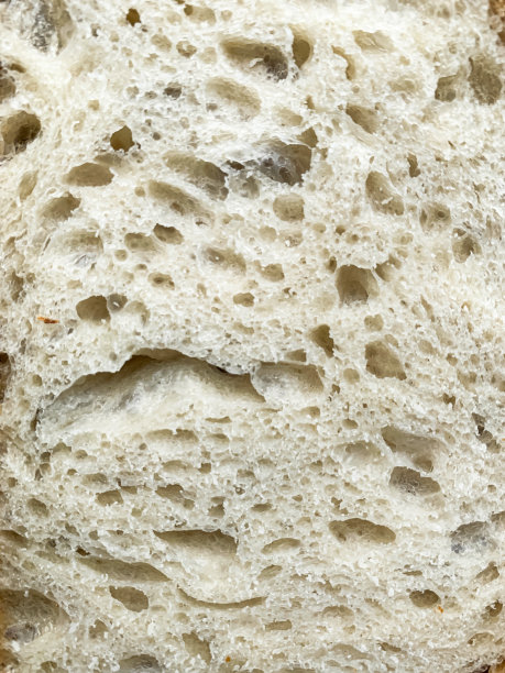 新鲜的面包片做背景图片下载