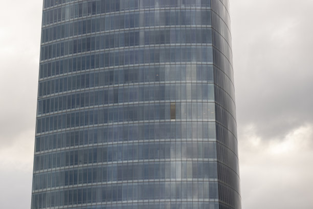 毕尔巴鄂的摩天大楼阴天图片下载