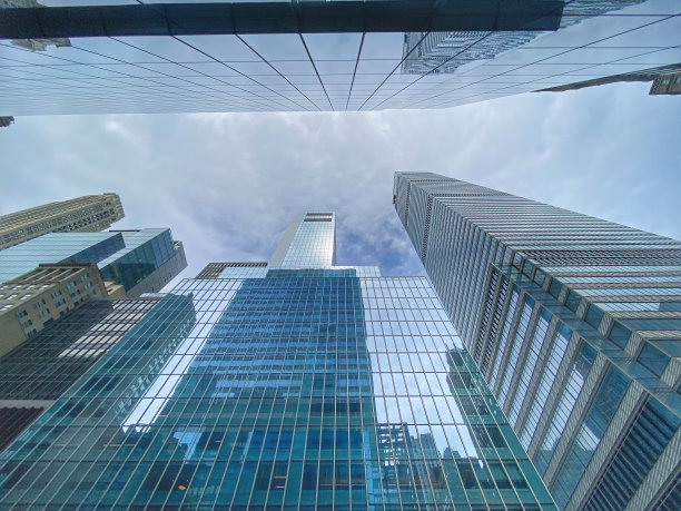 曼哈顿的摩天大楼图片下载