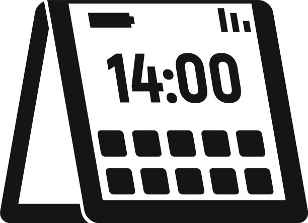 可折叠手机图标样式简单图片下载