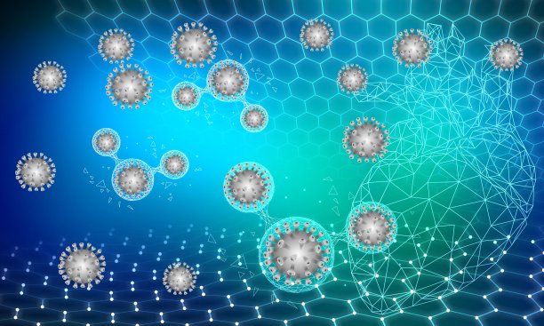 网络技术背景。虚拟的概念。世界网络技术交流背景。图片下载