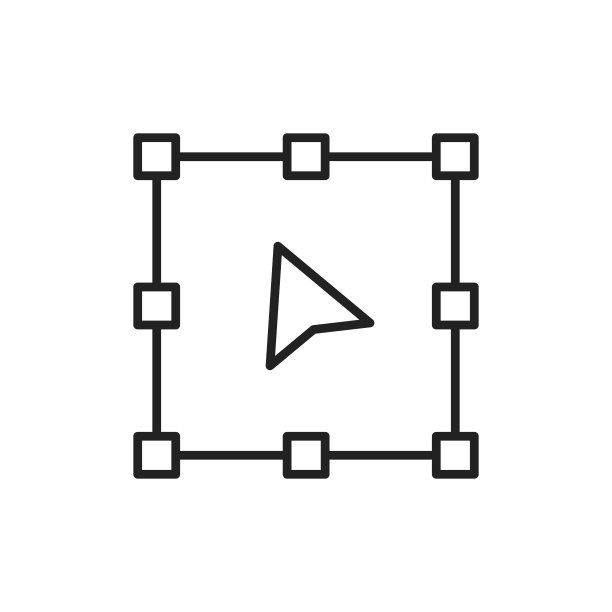 直接选择工具图标。高质量的黑色矢量插图。“n图片下载