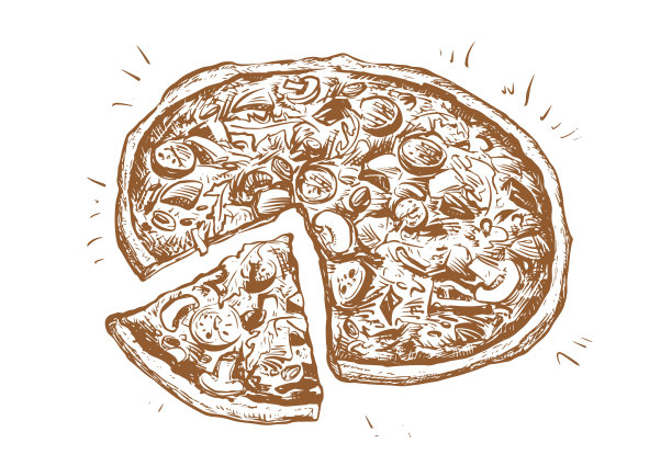 披萨饼图图片下载