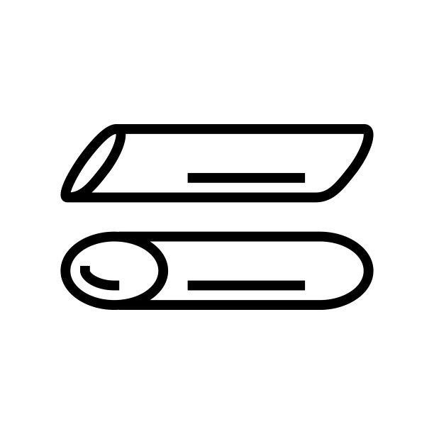 意大利面直线图标矢量插图图片下载