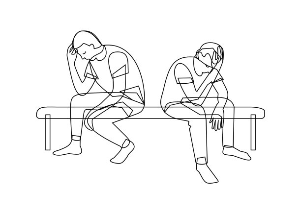 怨恨和不安的人图片下载