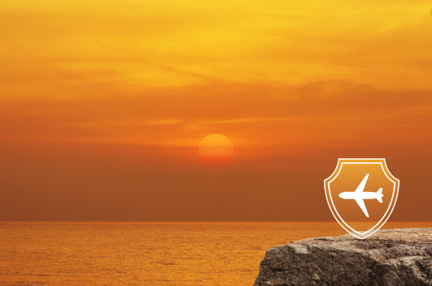 商务旅行保险及安全理念图片下载