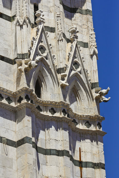 锡耶纳，意大利托斯卡纳帕里奥的历史名城图片下载