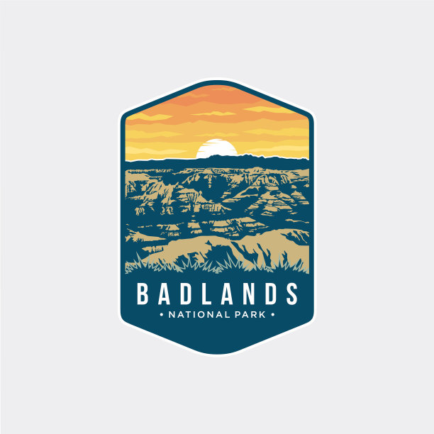 荒地国家公园的标志图片下载