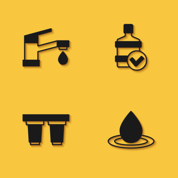 设置水龙头滴滤芯和大滤芯图片下载