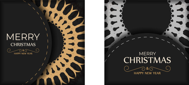 贺卡圣诞快乐，新年快乐图片下载