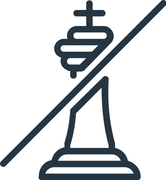 将军图标孤立在白色背景图片下载