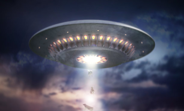 不明飞行物-不明飞行物在天空中图片下载