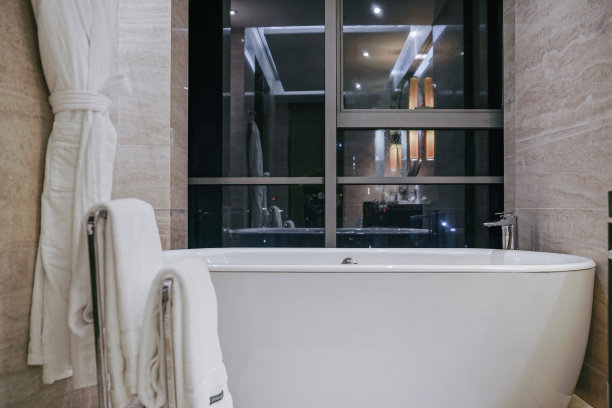 现代浴室的内部图片下载