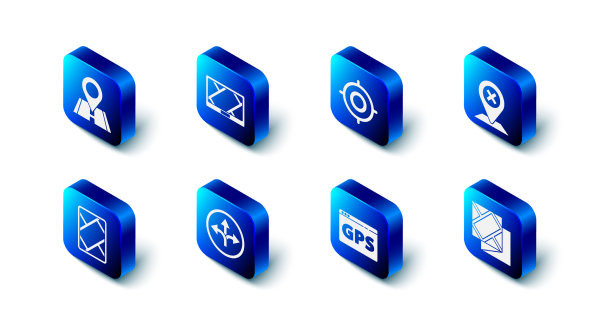 设置GPS设备与地图目标运动位置图片下载