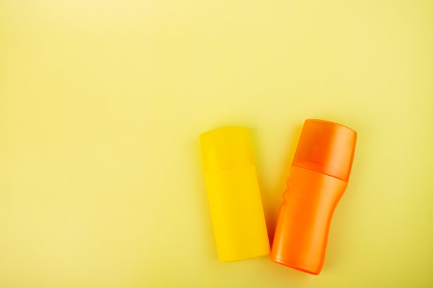 防晒霜，沙滩霜，防晒油，沙滩度假，复印空间图片下载