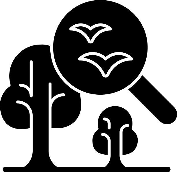 环境科学黑色象形符号图片下载