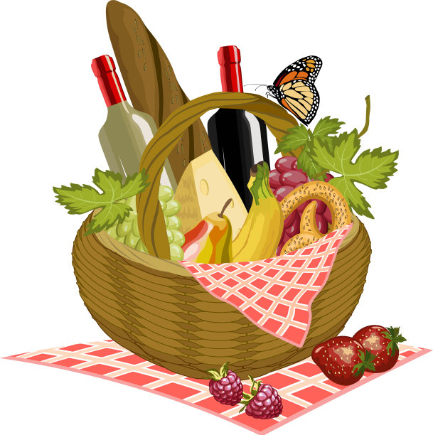 野餐用的篮子图片下载