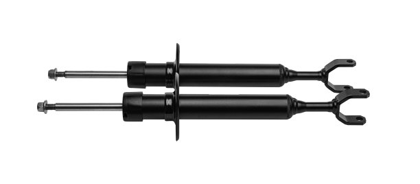 汽车减震器隔离在白色背景。图片下载