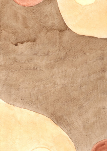 摘要以咖啡色水彩为装饰背景，体现咖啡、乡村和历史的概念。图片下载