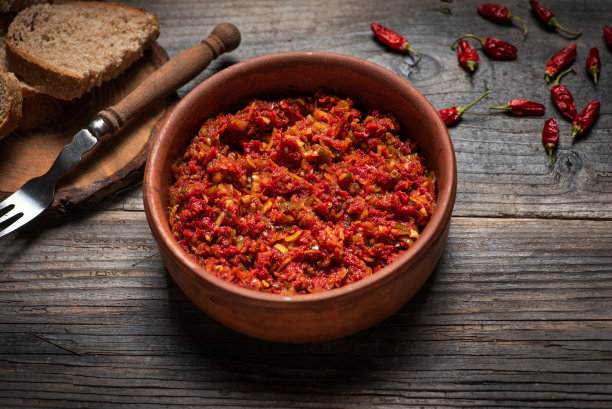 撒上干辣椒图片下载