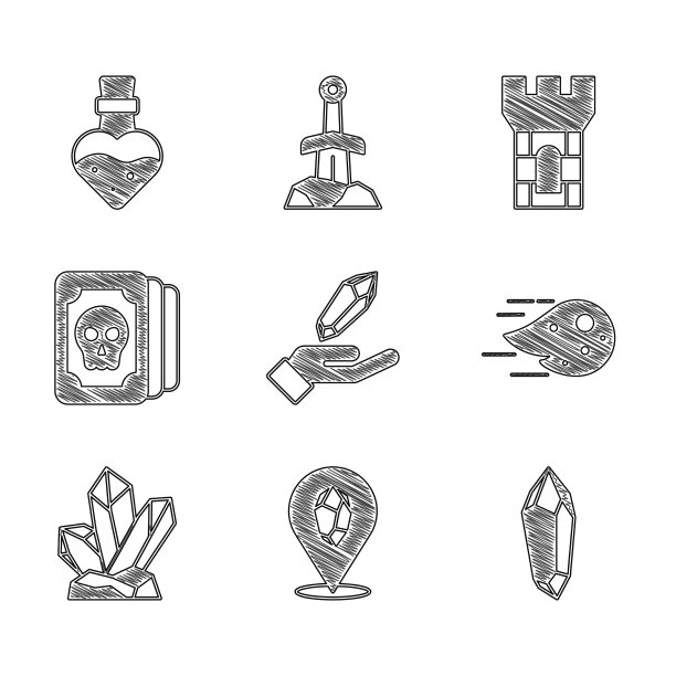 设置魔法石火球塔罗牌城堡图片下载