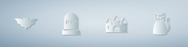 设置飞行蝙蝠墓碑与rip写城堡图片下载