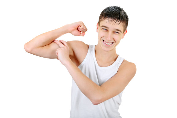 十几岁的肌肉收缩图片下载