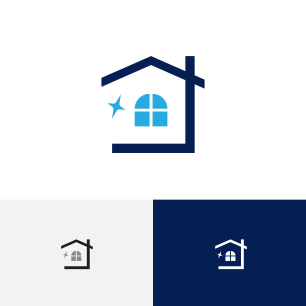 清晰干净一尘不染的房屋建筑抽象现代图片下载