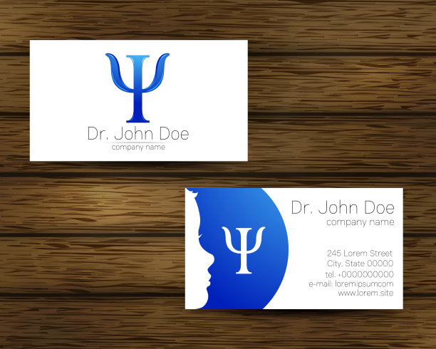 心理商务拜访卡带信图片下载