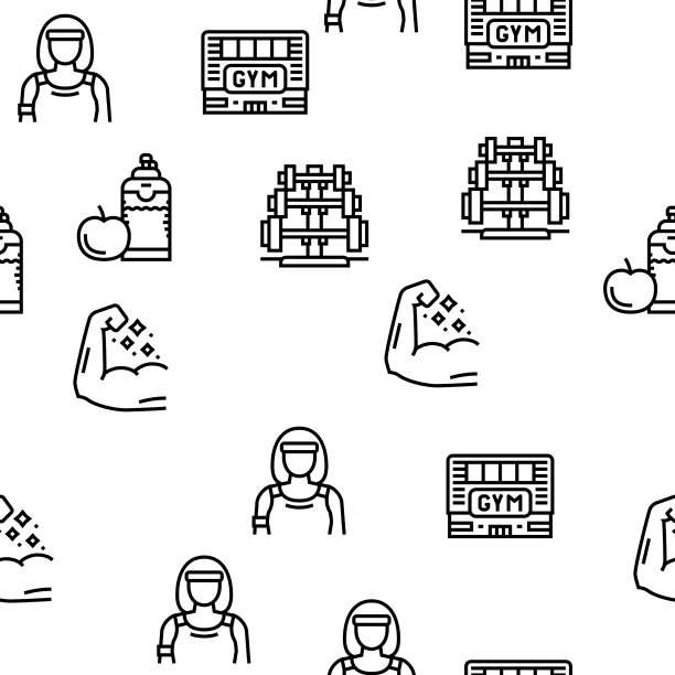 运动员健身健康训练无缝衔接图片下载