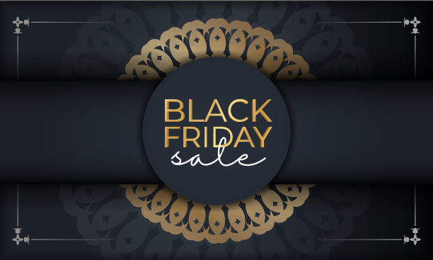黑色星期五的假日广告模板图片下载