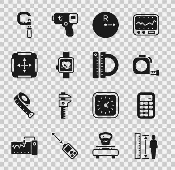 设置测量身高计算器轮盘图片下载