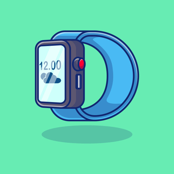智能手表矢量插图设计图片下载
