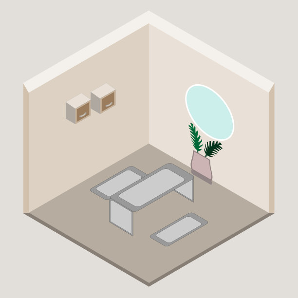 舒适的客厅生活空间图片下载