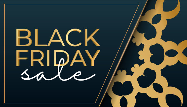 黑色星期五的庆祝横幅是蓝色的图片下载