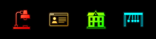 设置台灯上网班和教学楼图片下载