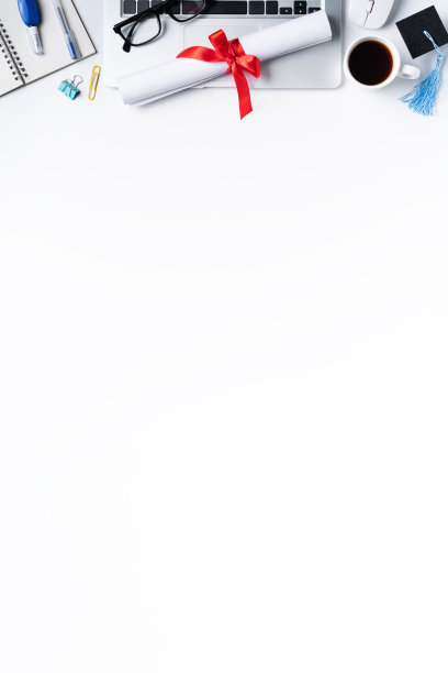 在线学习和远程毕业典礼的毕业典礼设计理念。图片下载