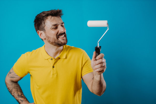 油漆滚筒图片下载