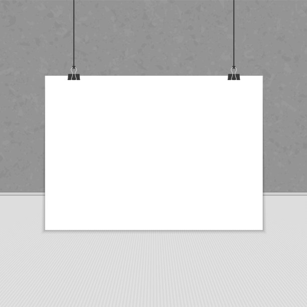 古董墙上的空白画框图片下载