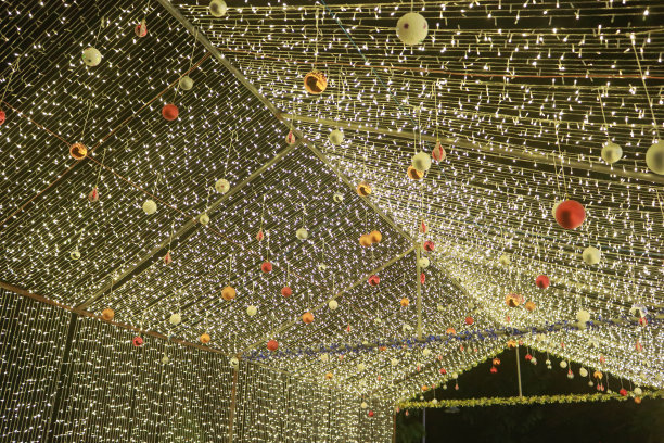 装饰球和灯图片下载