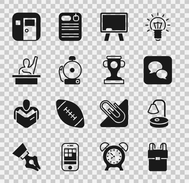 设置学校背包台灯语音泡泡图片下载