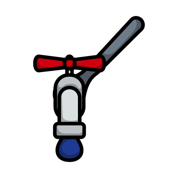 扳手和水龙头的图标图片下载