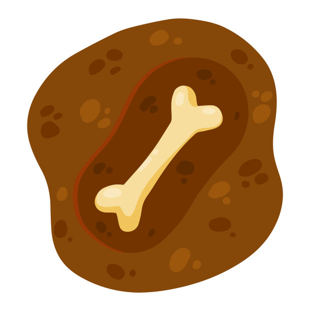 骨头埋在土洞里图片下载