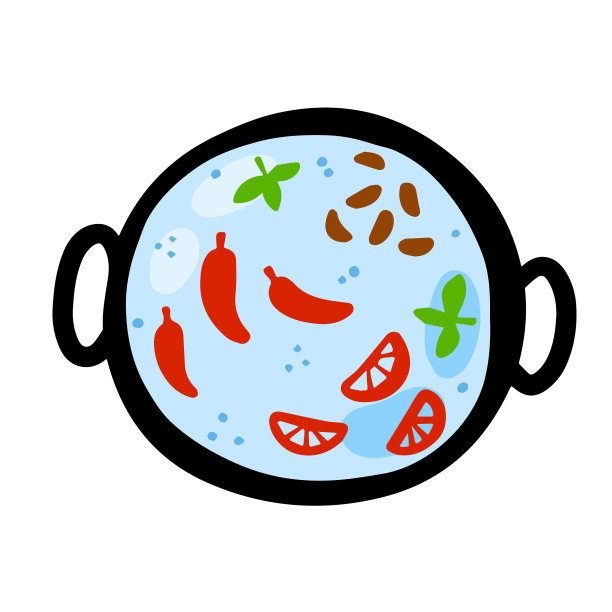 亚洲人煲汤，辛辣食物中加入胡椒图片下载