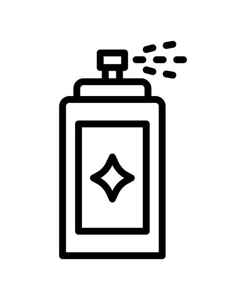 鞋清洁平线图标。鞋的护理、洗涤、加工、保护。提纲标志睫毛膏的概念和网页设计，商店图片下载